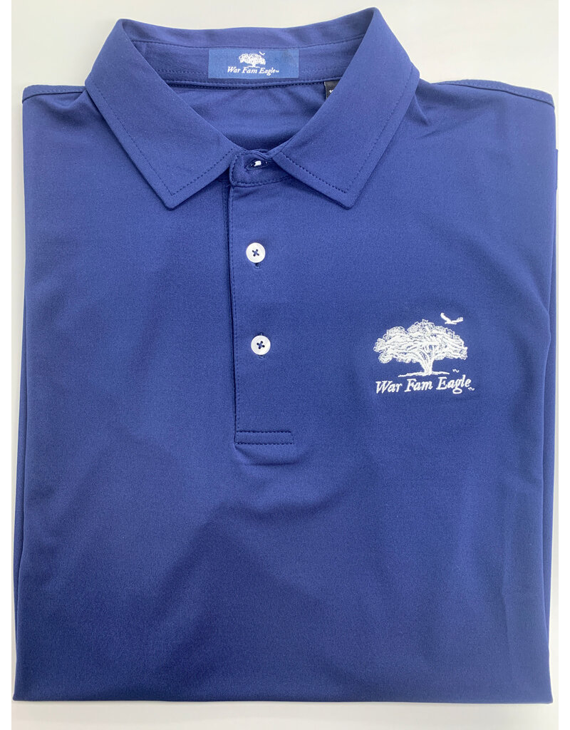 Divots War Fam Eagle Performance Polo