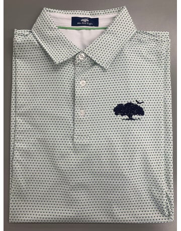 Divots War Fam Eagle Trifecta Polo