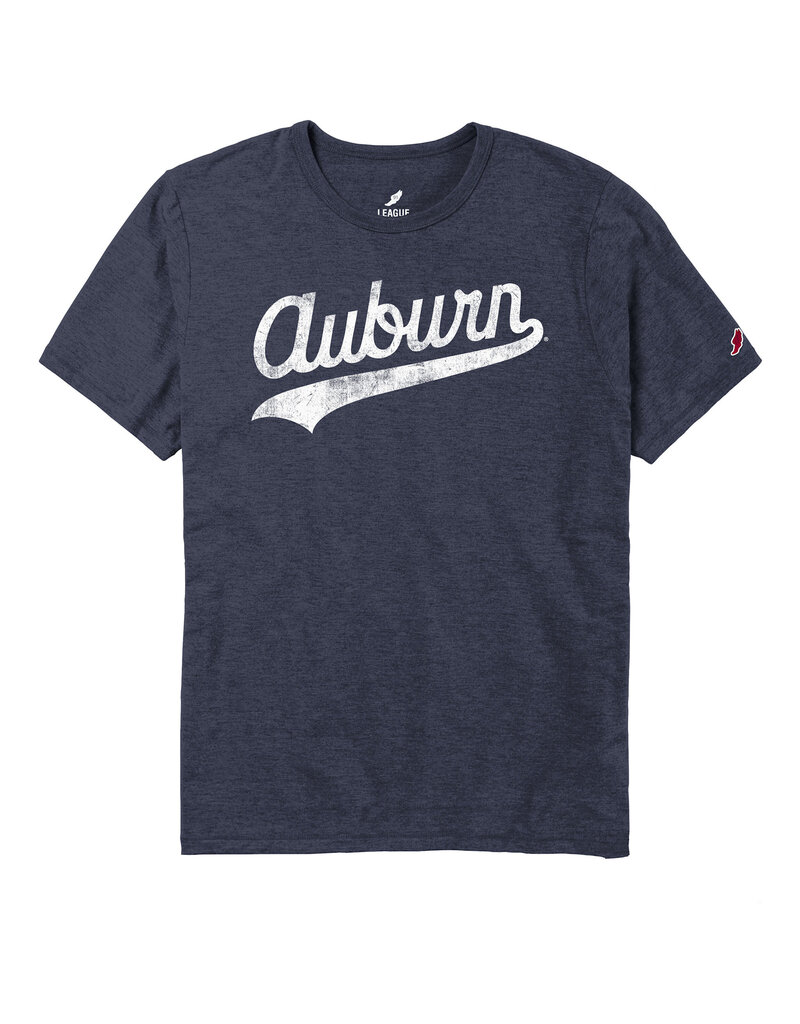 League Collegiate Wear Script Auburn Vintage Print T-Shirt