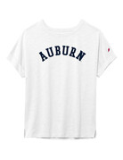 League Collegiate Wear Ladies Felt Auburn T-Shirt