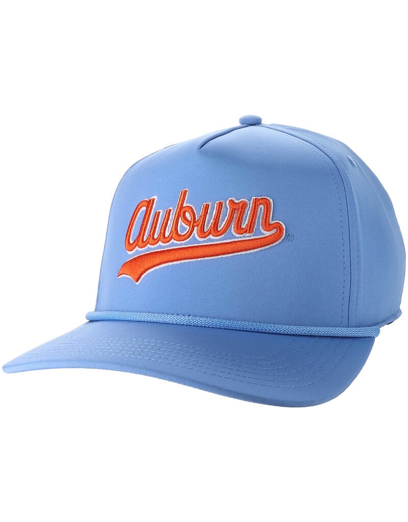 Legacy Orange Script Auburn Lt Blue Rope Hat
