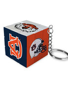 Jardine Associates Cube Keychain with Auburn AU Aubie