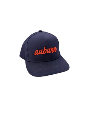 The Game Navy Script Auburn Hat