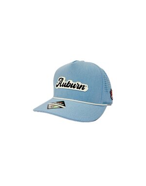 Pukka Script Auburn Lt Blue Rope Hat