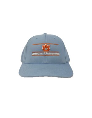 The Game AU Auburn University Three Bar Lt Blue Hat