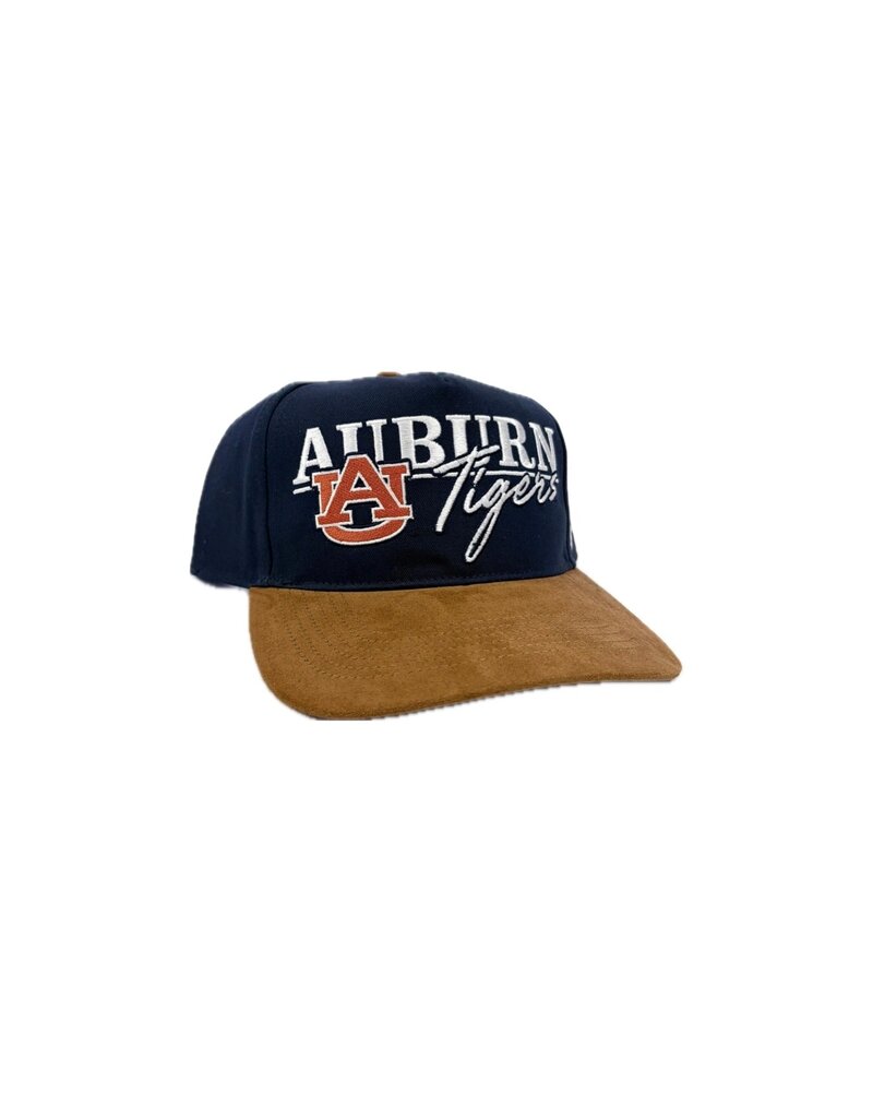 47 Brand Two Tone Auburn AU Script Tigers Hat