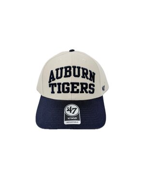 47 Brand Two Tone Auburn Tigers  Bone Broke Hat