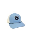The Game NAVY AU LT BLUE ADJ HAT WITH ROPE MESH BACK