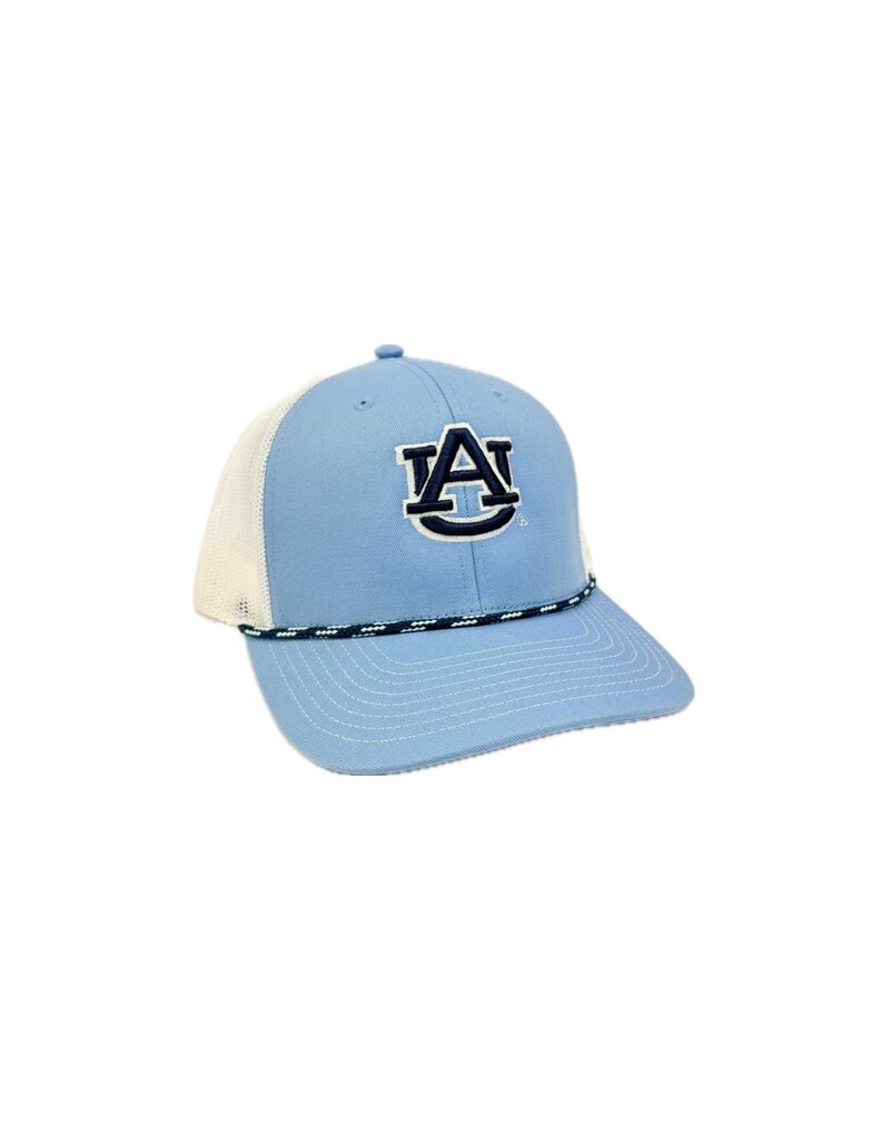 The Game NAVY AU LT BLUE ADJ HAT WITH ROPE MESH BACK