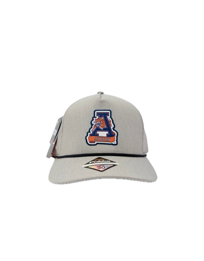 Pukka Tiger Thru A Grey Rope Hat