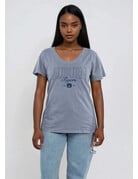 Chicka-D Ladies V-Neck Auburn Tigers AU 1856 T-Shirt