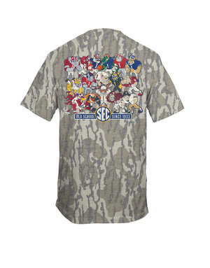 New World Graphics SEC Mascots Football T-Shirt
