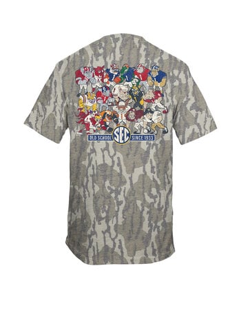 New World Graphics SEC Mascots Football T-Shirt