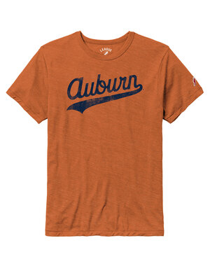 League Collegiate Wear Script Auburn Vintage Print T-Shirt