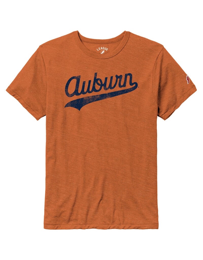 League Collegiate Wear Script Auburn Vintage Print T-Shirt