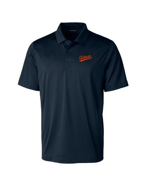 Cutter & Buck Auburn Tail Script Prospect Textured Polo