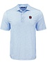 Cutter & Buck Vintage Aubie Head Floral Print Polo