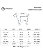 Little Earth Productions Auburn AU Pet Stretch Football Jersey