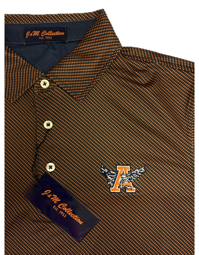 Divots Eagle Thru A Square Dot Polo