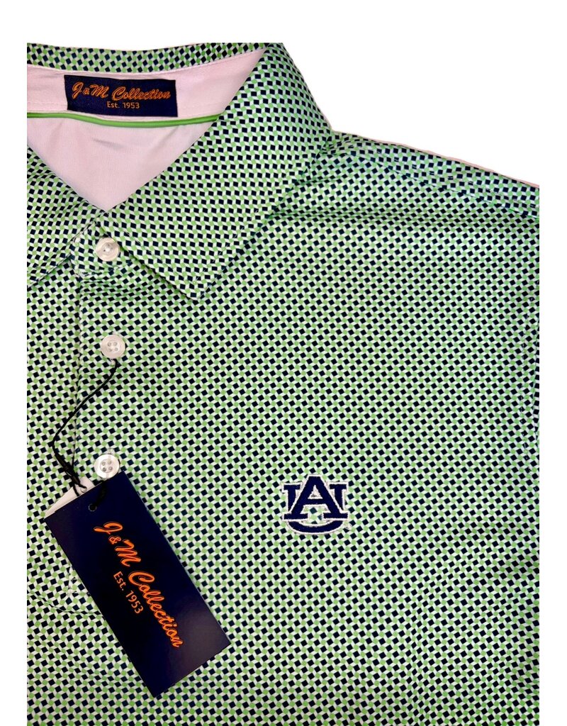 Divots AU Square Print Polo
