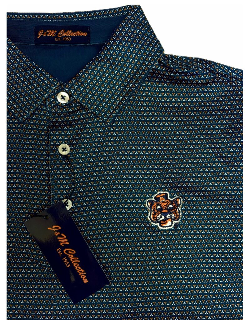 Divots Vintage Aubie Boomerang Polo