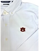 Cutter & Buck AU Windowpane Button Down Dress Shirt