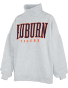 Pressbox Ladies Auburn Tigers Embroidered Mock Neck