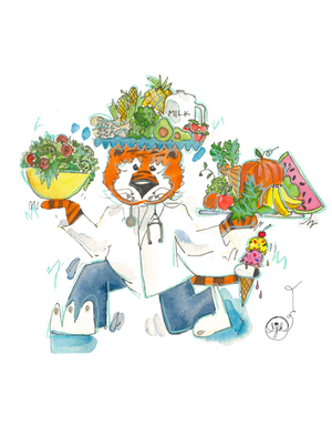 Art by LJD Dietitian Aubie