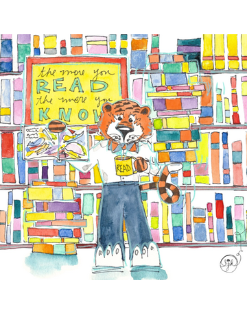 Art by LJD Librarian Aubie