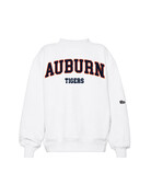 Hype & Vice Auburn Tigers Embroidered Mock Neck Crew