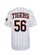 Hype & Vice Auburn 56 Pinstripe Baseball Jersey