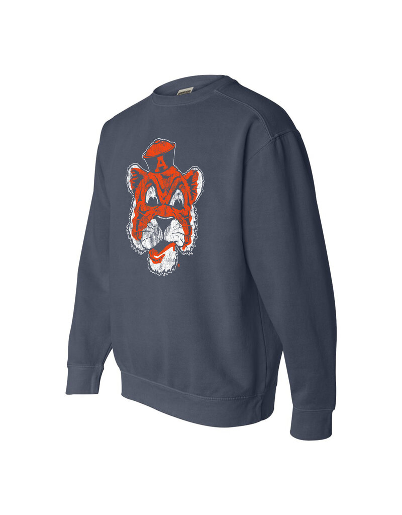 MV Sport Vintage Aubie Head Coastal Color Crew