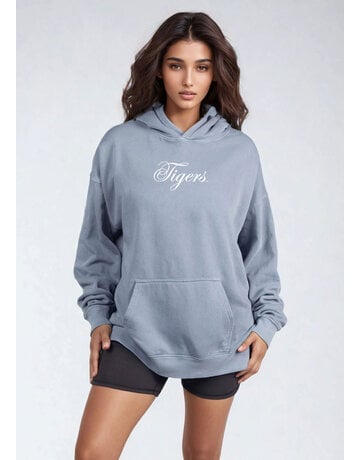Chicka-D Ladies Script Tigers Hood