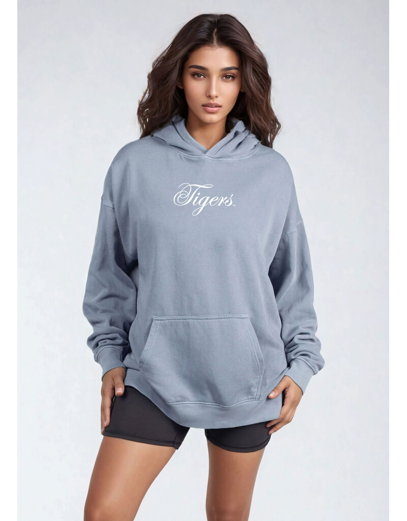 Chicka-D Ladies Script Tigers Hood