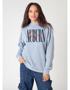 Chicka-D Ladies Tall Auburn Script Auburn Crew