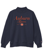 League Collegiate Wear Auburn Tigers AU Estd 1856 Mock Crew