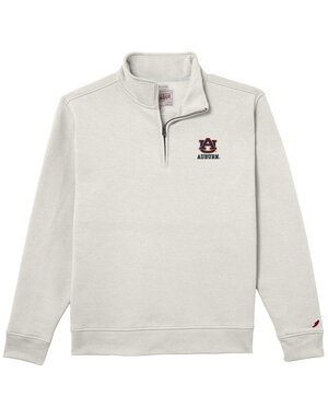 League Collegiate Wear AU Auburn 1/4 Zip Fleece Pullover