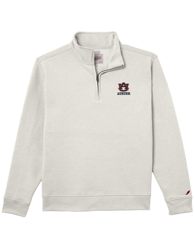 League Collegiate Wear AU Auburn 1/4 Zip Fleece Pullover