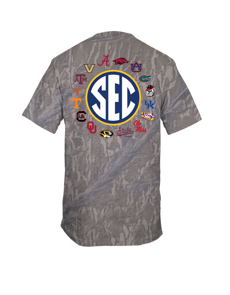 New World Graphics SEC Mascots Football T-Shirt