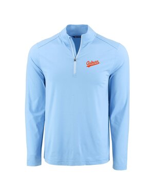 Cutter & Buck Script Auburn Lightweight Coastal 1/4 Zip Pullover