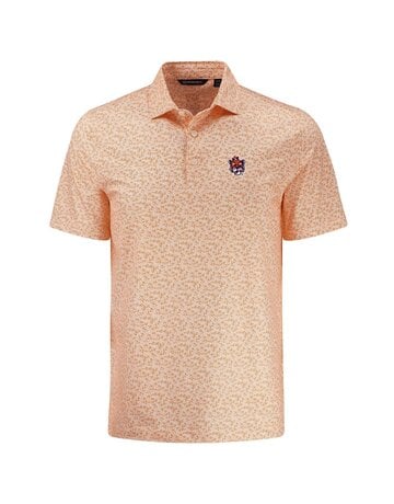 Cutter & Buck Vintage Aubie Fern Print Polo