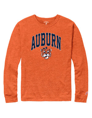 League Arch Auburn Large Vintage Aubie Long Sleeve T-Shirt