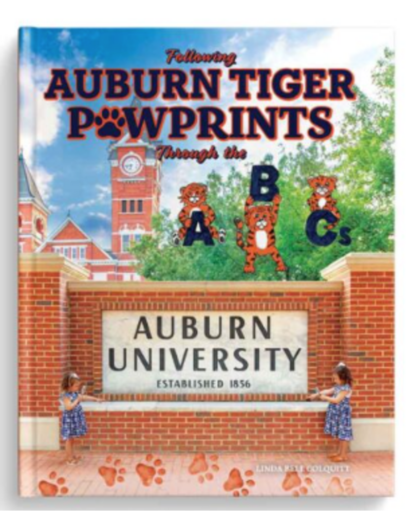 Linda Bell Colquitt Auburn Tiger Pawprints Through The ABC's Book