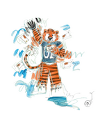 Art by LJD Hey Day Aubie