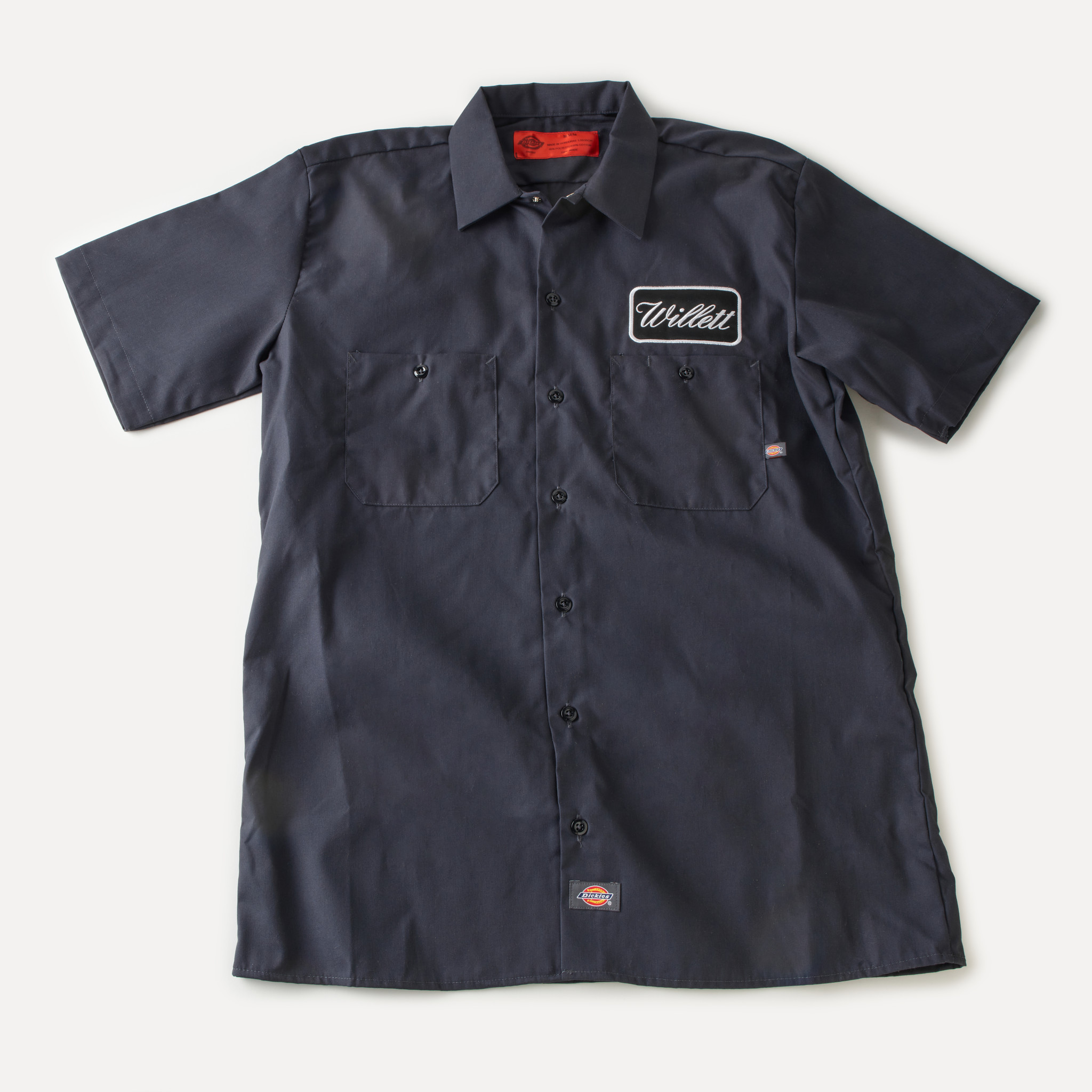 【SATIIIZ】Die Linen Work Short Sleeve Shirt Die Linen Work Short Sleeve Shirt - satiiiz
