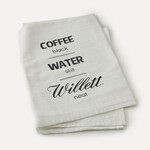 Coffee Neat Tea Towel