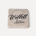 Distillery Sketch Marble Coaster