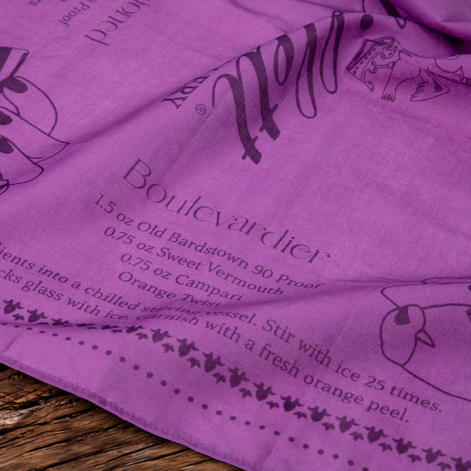 Willett Cocktail Bandana Purple