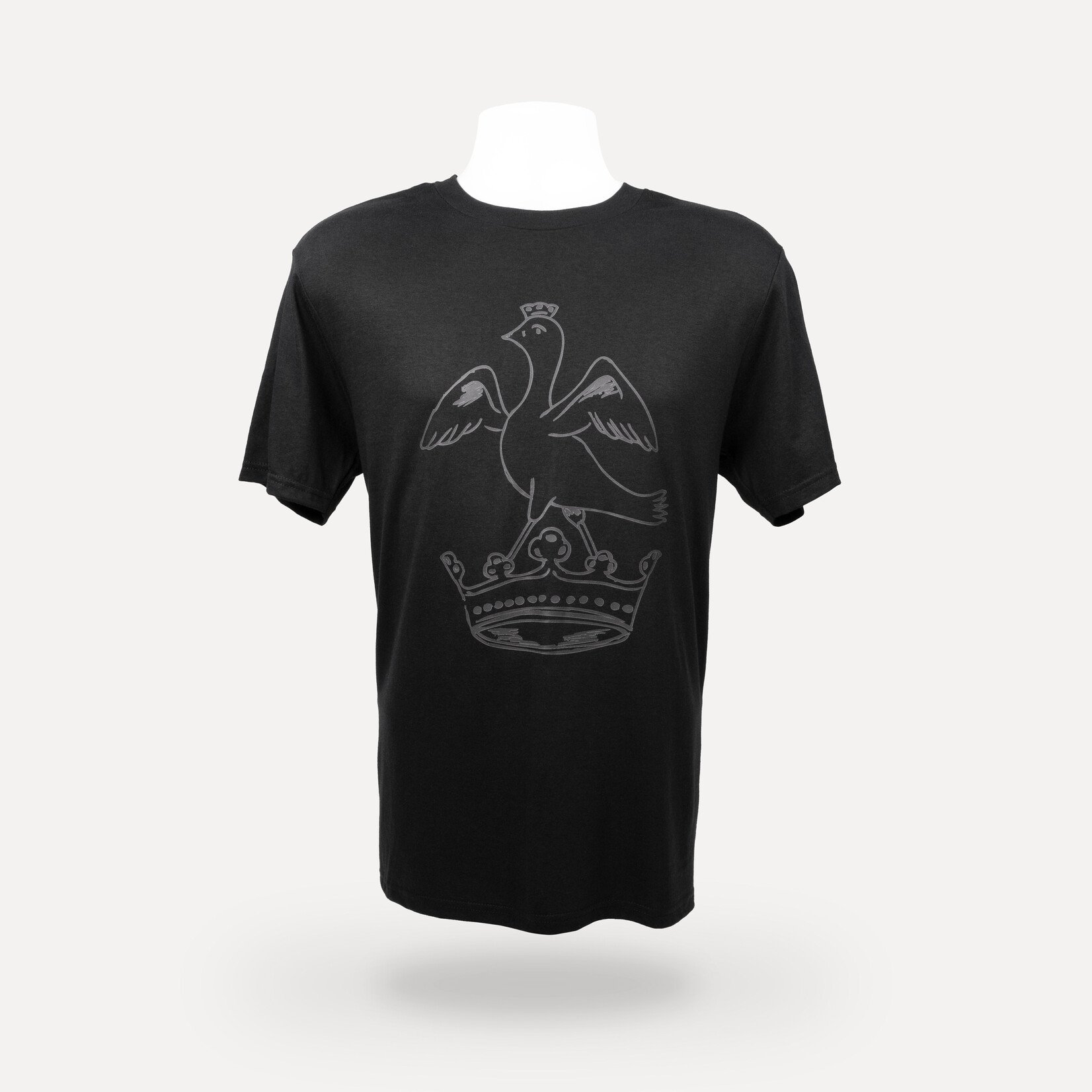 Tonal Bird and Crown Shirt