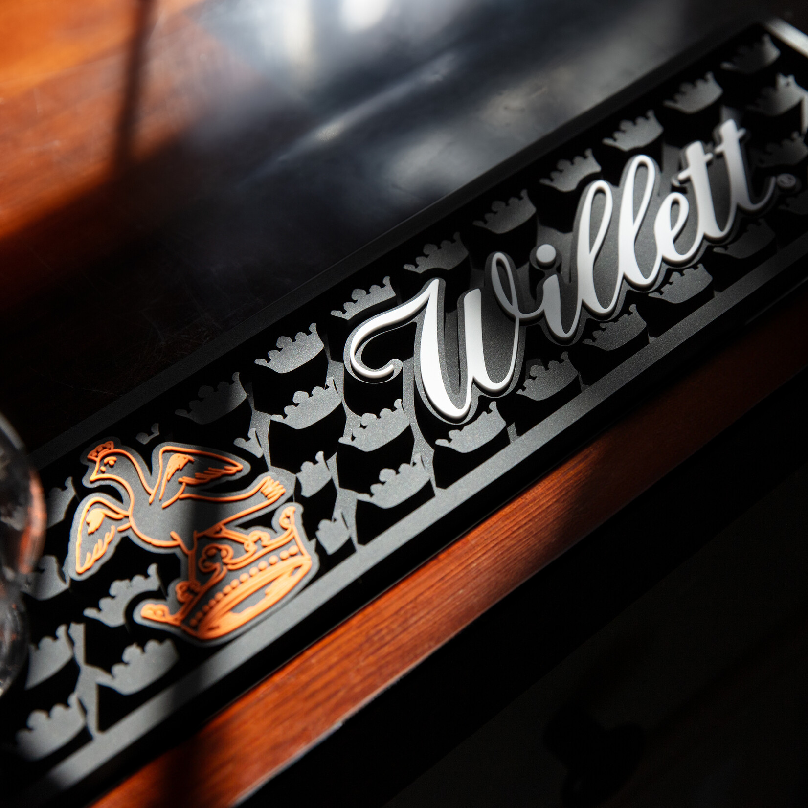 Bird & Crown Rail Bar Mat